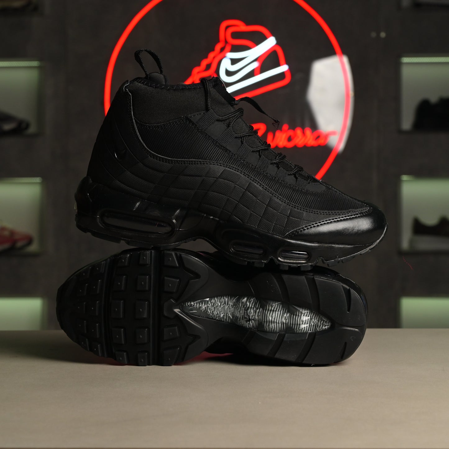 Air Max 95 SneakerBoots / Black Whitte