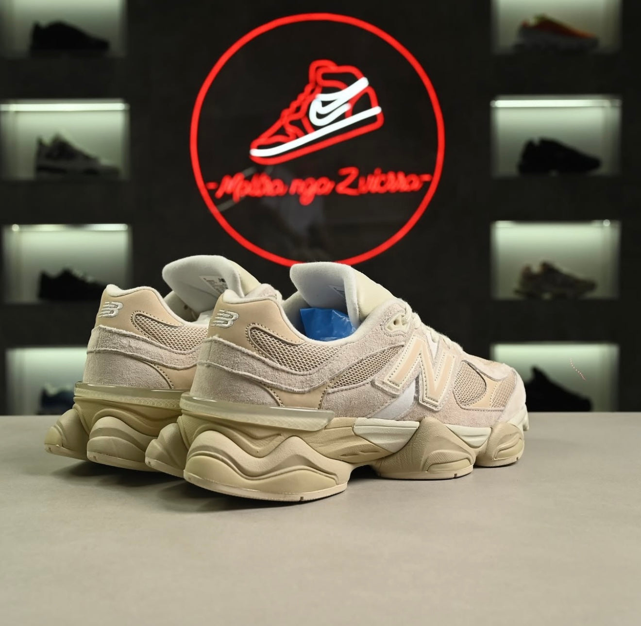 New Balance 9060 White Beige