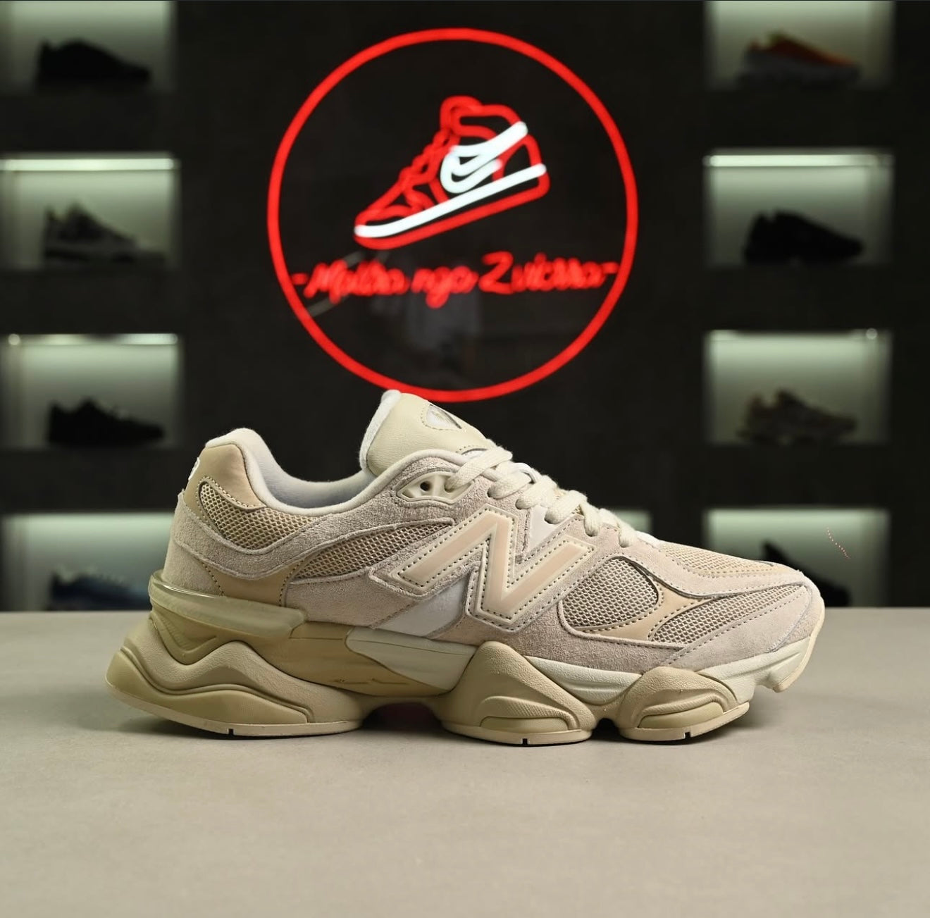 New Balance 9060 White Beige