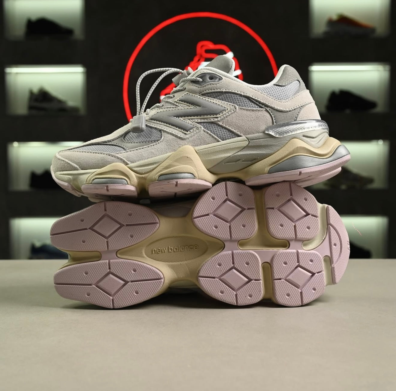 New Balance 9060 Grey Lilak