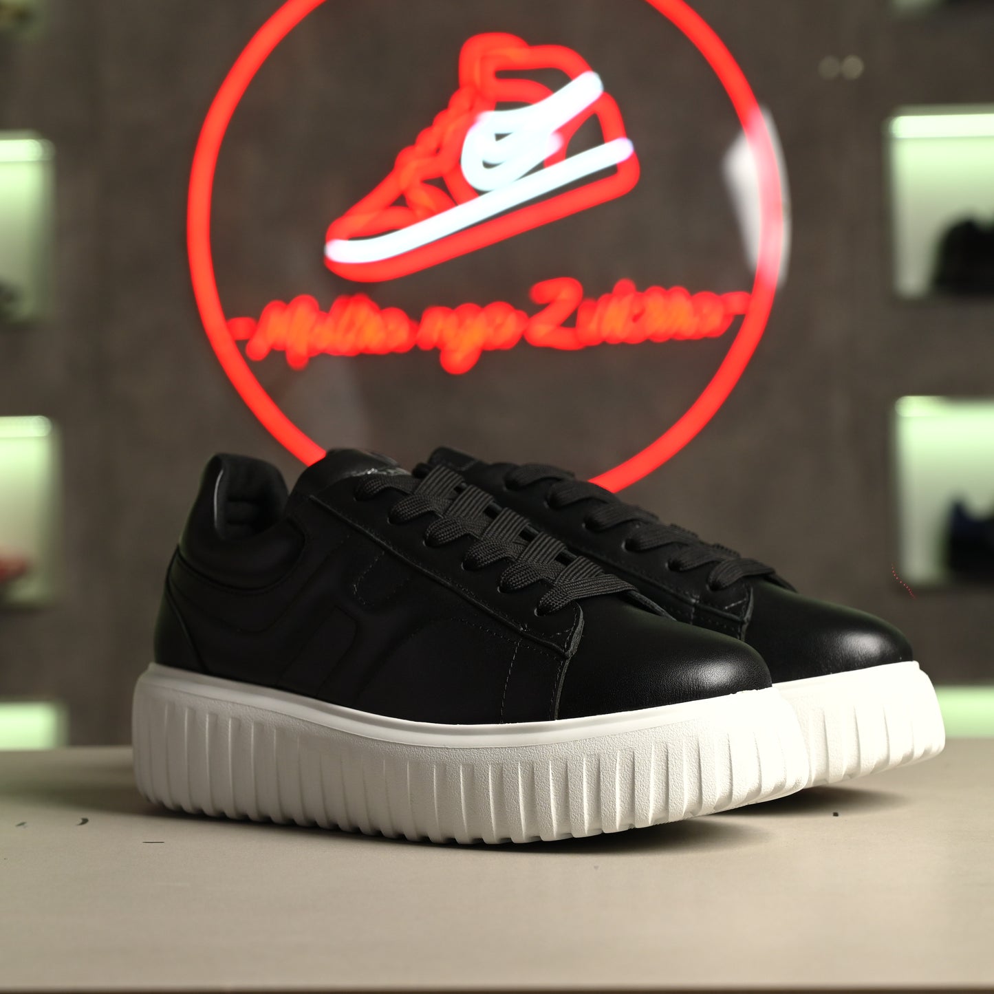 Hogan Sneakers H-Stripes / Black White