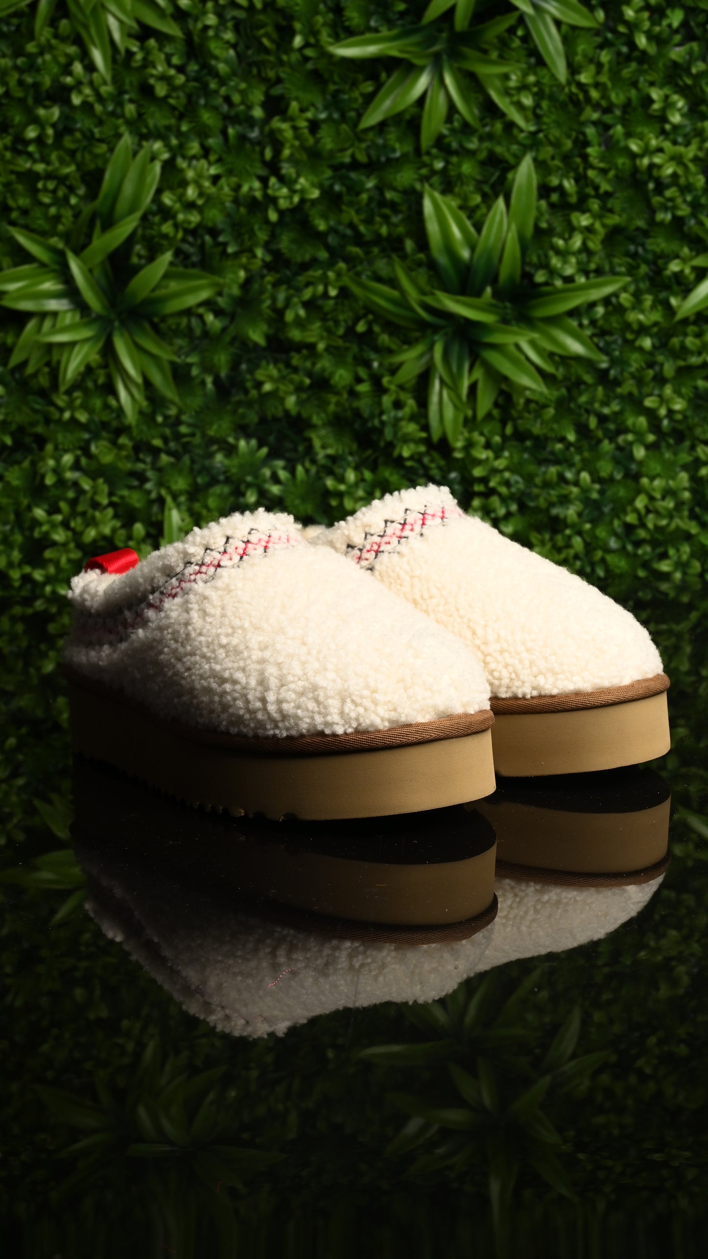 UGG Platform Slipper White