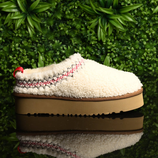 UGG Platform Slipper White