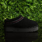 UGG Platform Black Slipper