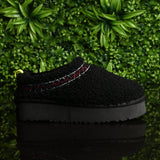 UGG Platform Black Slipper