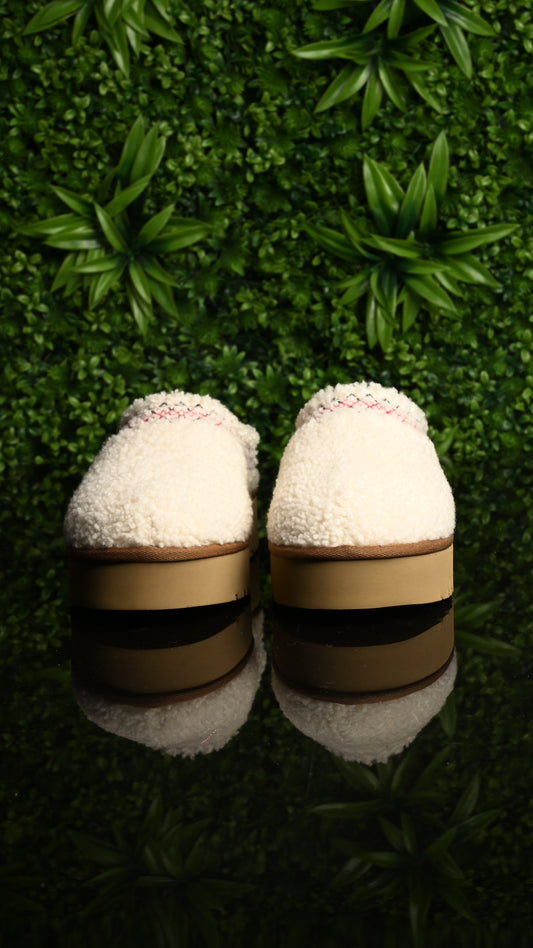 UGG Platform Slipper White