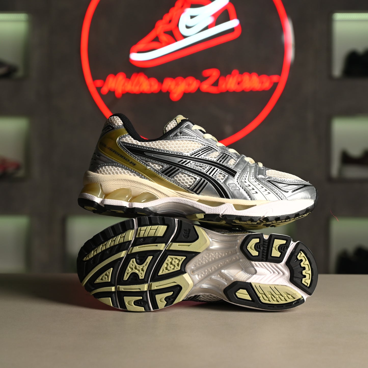 Asics Gel-Kayano 14 - Birch/Pure Silver