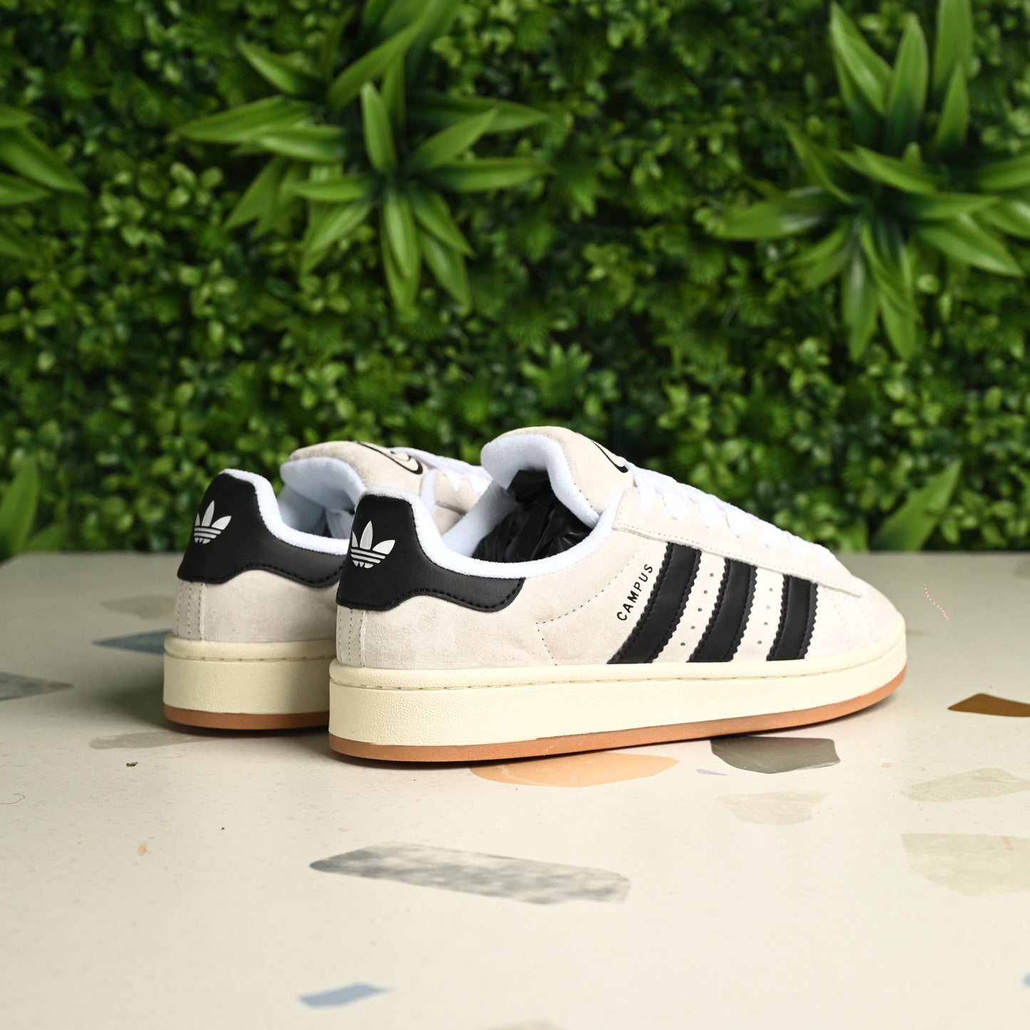Adidas Campus Whitte Cristal Black