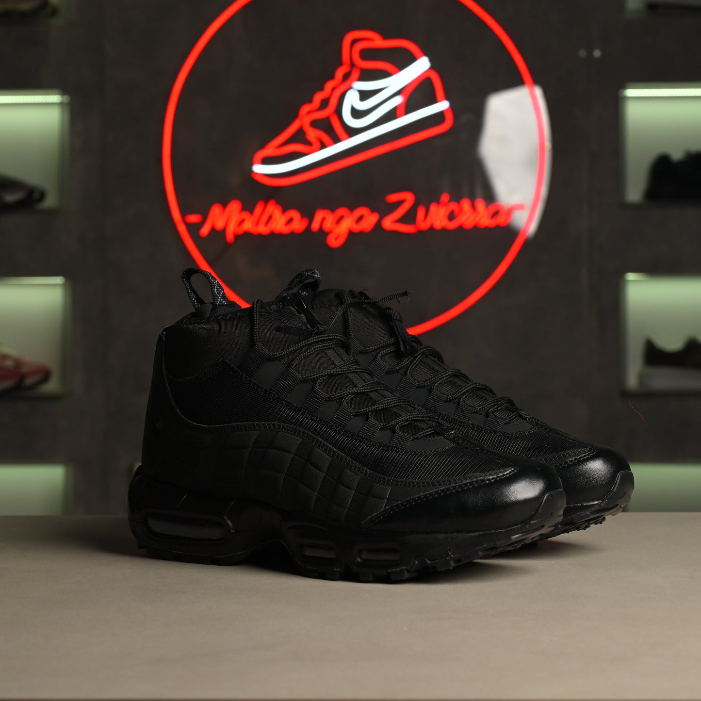 Air Max 95 SneakerBoots / Black Whitte