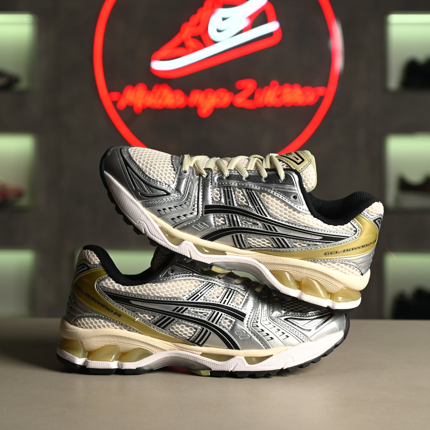 Asics Gel-Kayano 14 - Birch/Pure Silver
