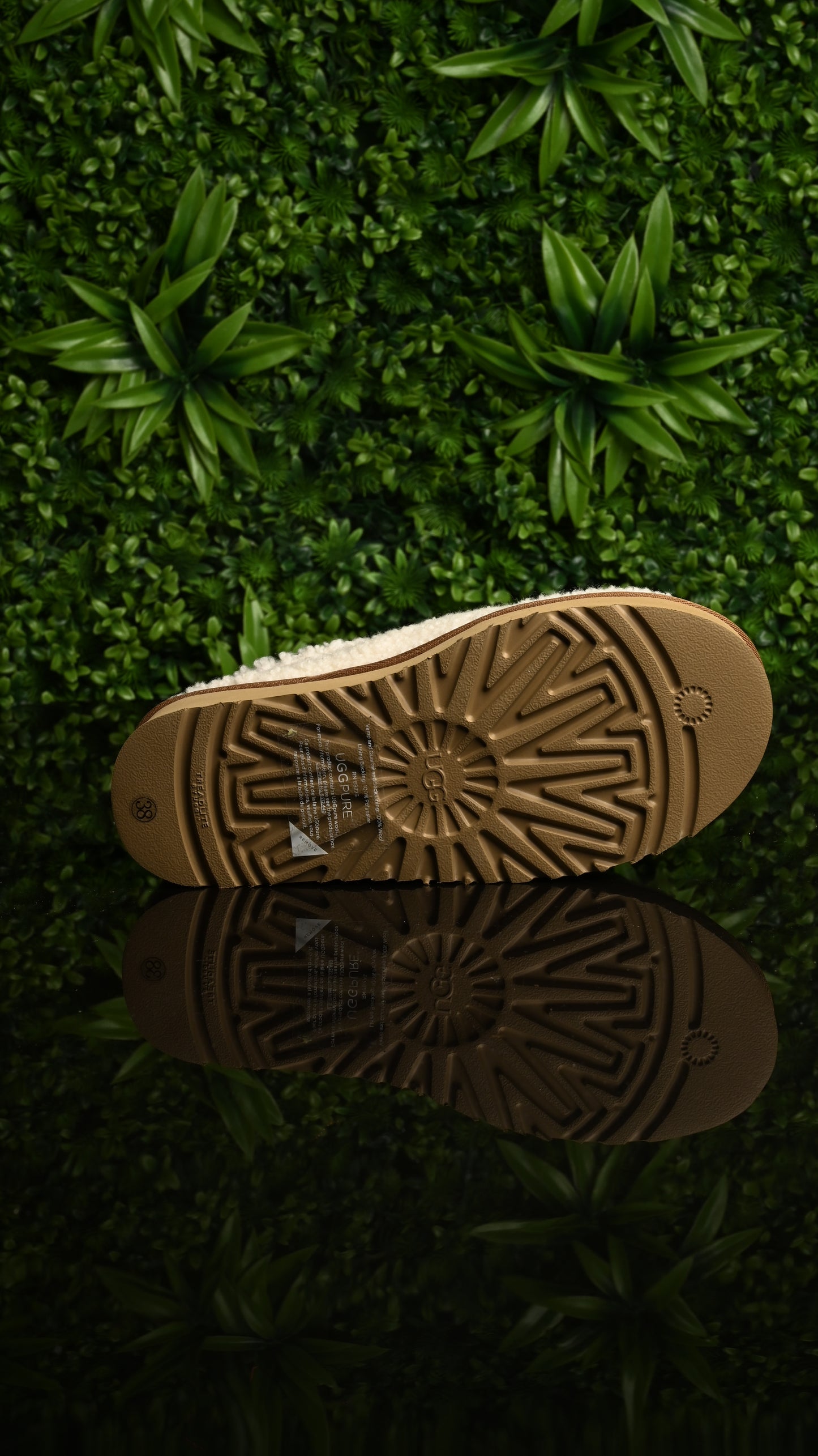 UGG Platform Slipper White