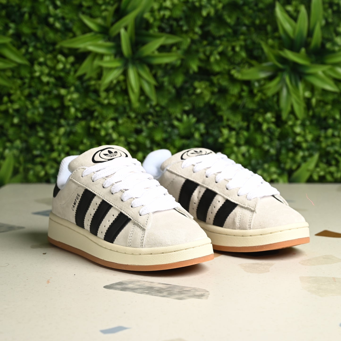 Adidas Campus Whitte Cristal Black