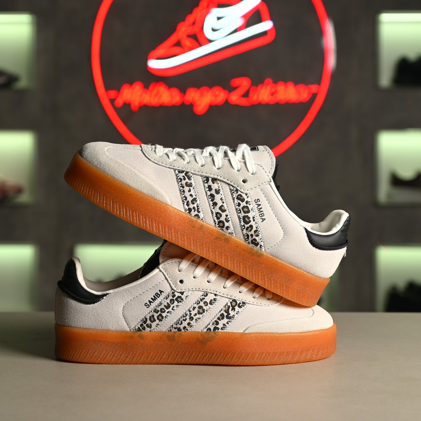 Adidas Samba Leopard