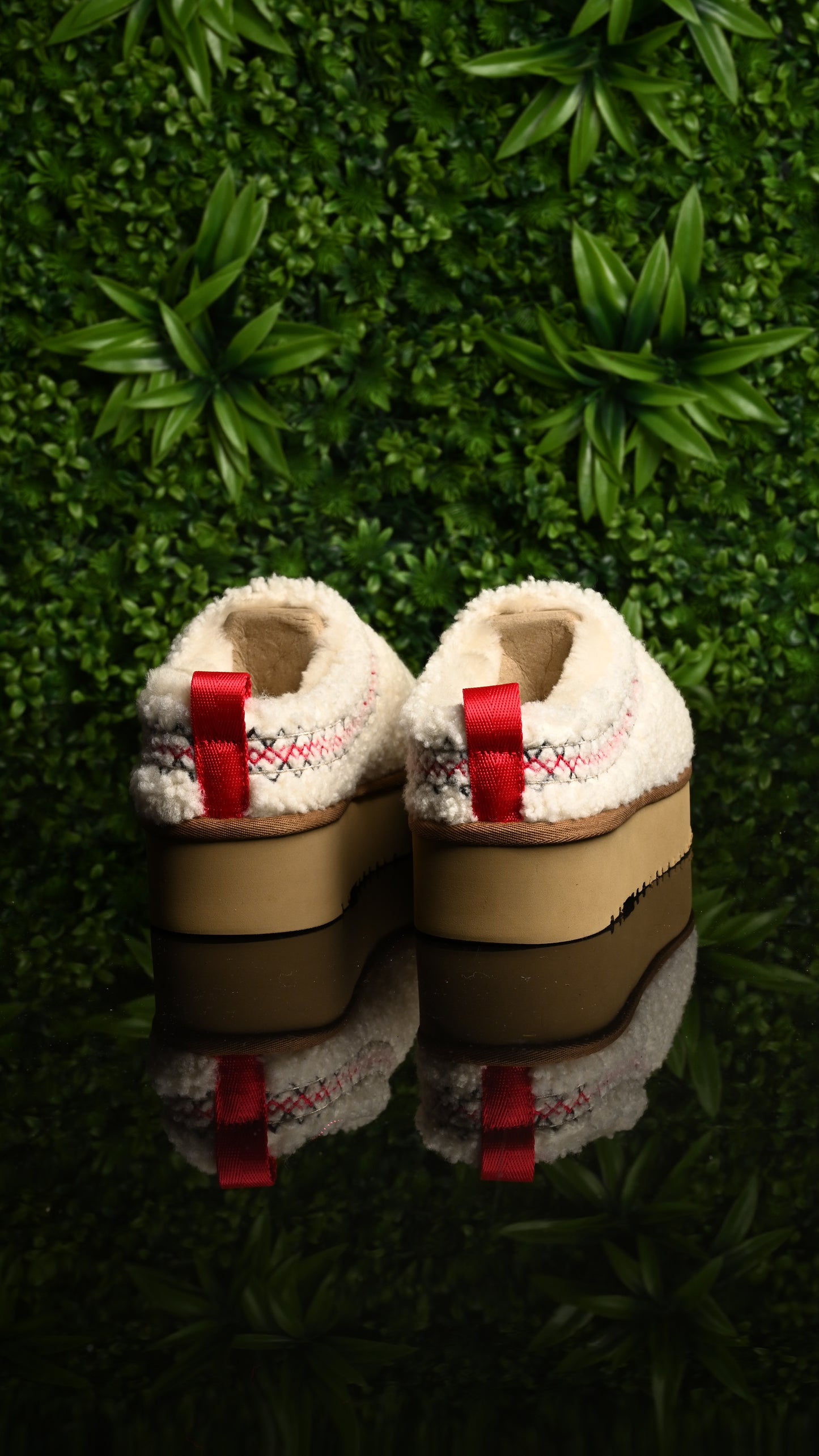 UGG Platform Slipper White